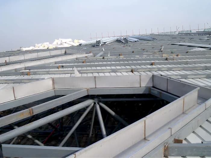 高邮风雨操场网架